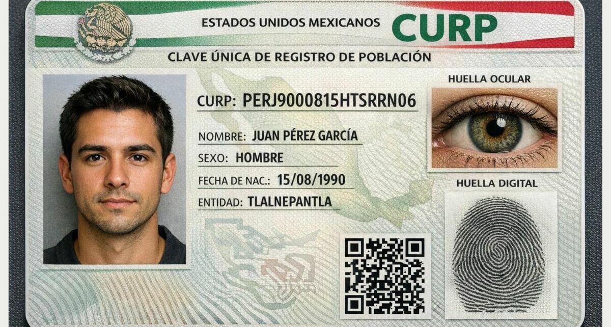 ¿En dónde tramitar la CURP Biométrica en Tlalnepantla? Foto: Sora IA