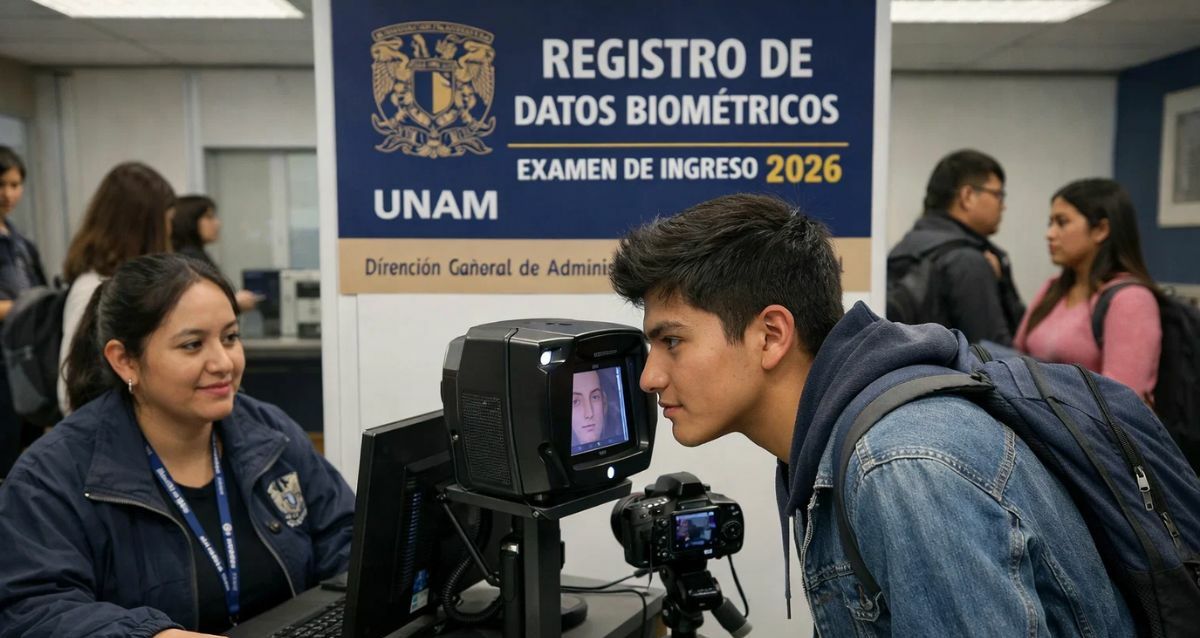 Cambios en la UNAM: el dato biométrico que ahora será obligatorio| Foto: IA