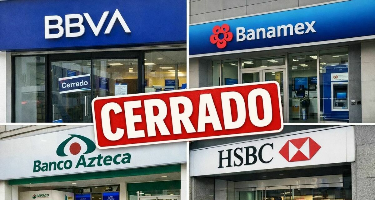 Este día cerrarán los bancos en febrero 2026: ¿qué servicios estarán disponibles en México? (Sora IA).