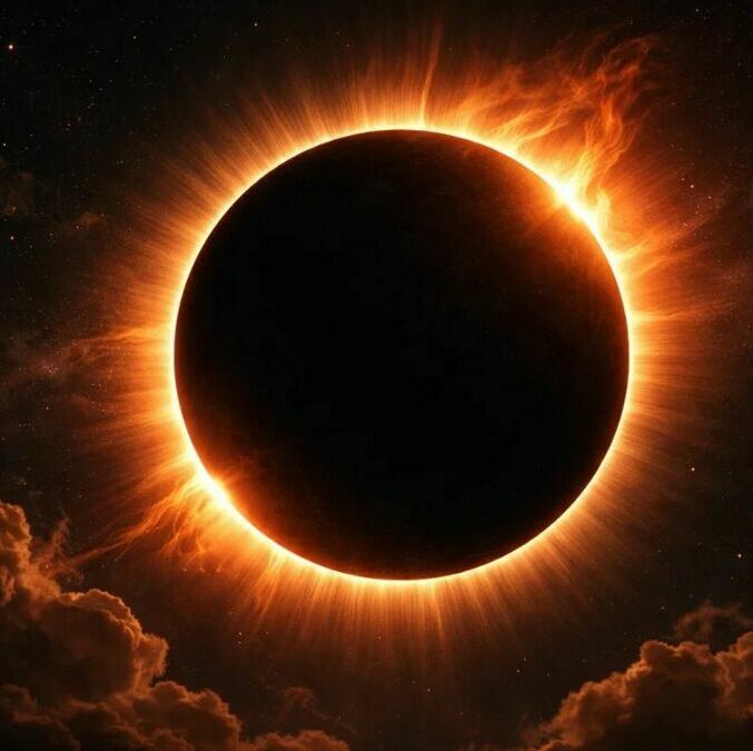 Conoce la fecha de cuándo será el eclipse solar más largo del siglo XXI. Foto: Sora IA