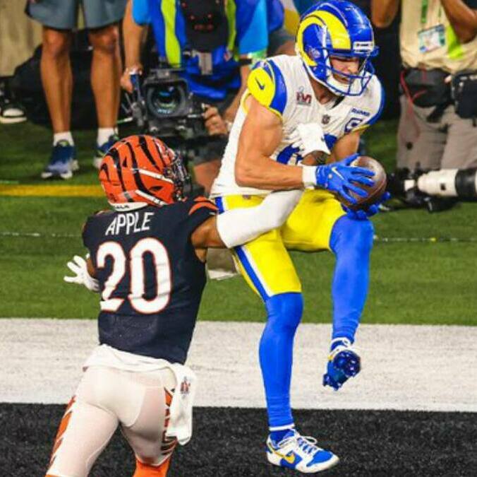 Los Rams se coronaron en el año del Mundial de Qatar (@RamsNFL)