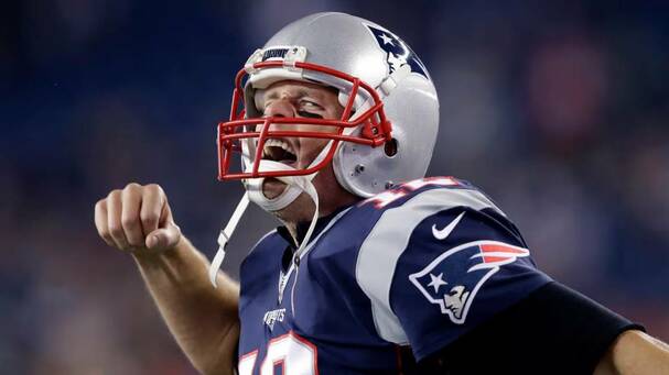 Tom Brady celebra con euforia un touchdown (Reuters)