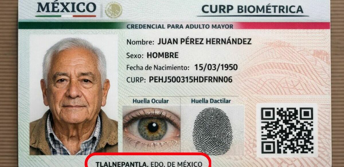 ¿En dónde tramitar la CURP Biométrica en Tlalnepantla? Foto: Sora IA