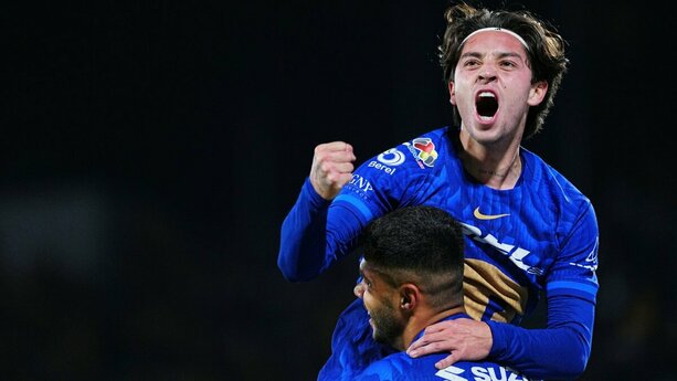 Jordan Carrillo hizo el primer gol de Pumas ante Santos (Imago7)