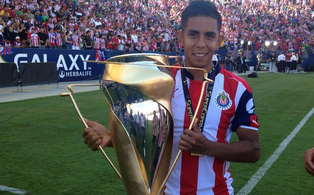 Néstor Calderón jugó en Chivas y ahora está con el Salamanca español. (@Calde11Avion)