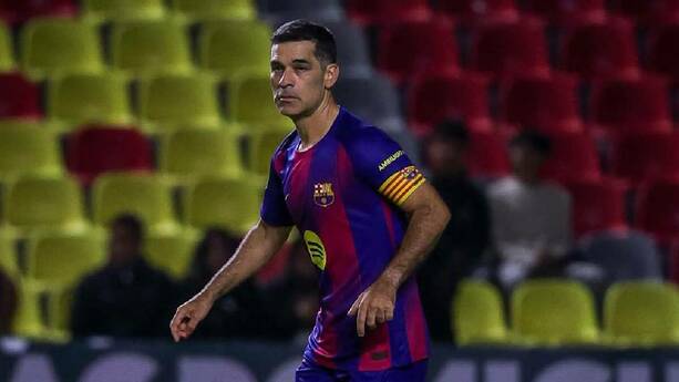 Rafa Márquez en el juego de Leyendas / IG: Rafa Márquez