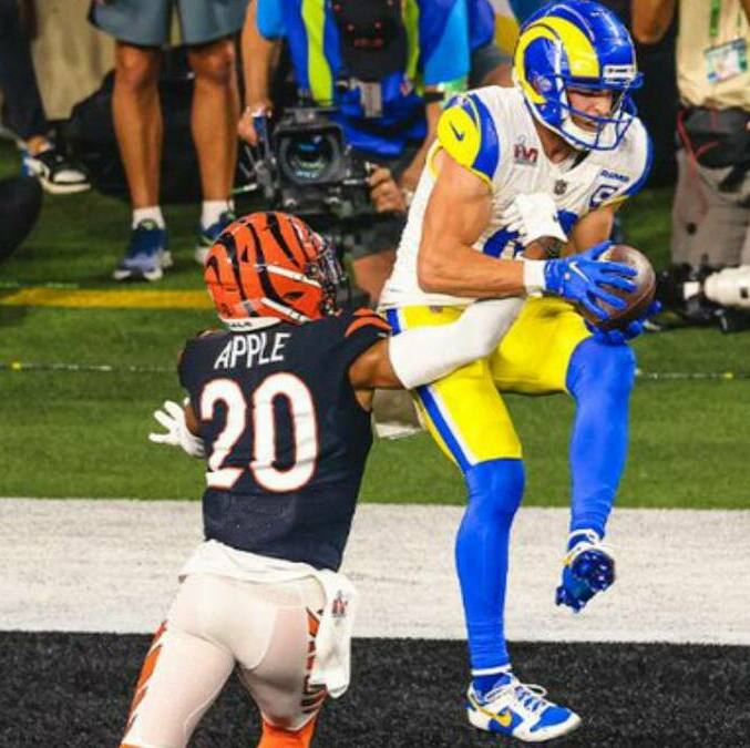 Los Rams se coronaron en el año del Mundial de Qatar (@RamsNFL)