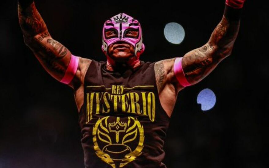 Rey Mysterio en el WWE Supershow en CDMX (Especial)