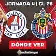Rivalidad Atlético de San Luis vs Guadalajara Jornada 4 Clausura 2026