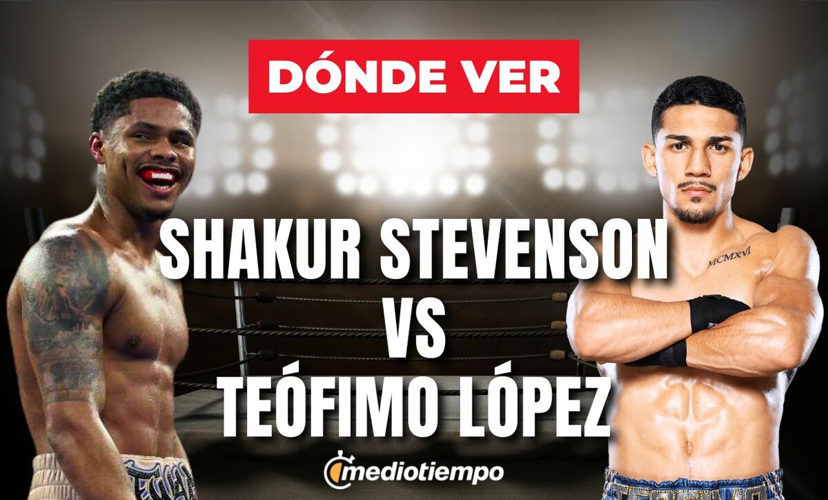 Shakur Stevenson vs. Teofimo López DÓNDE VER.