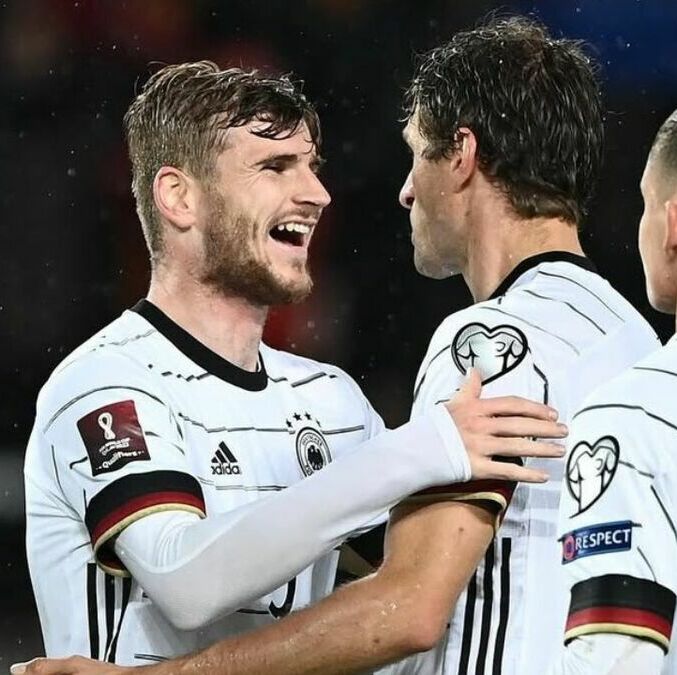 Timo Werner en la Selección de Alemania (Instagram)