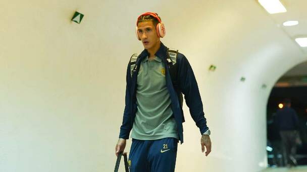 Uriel Antuna saldrá a la banca con Pumas / X: Pumas