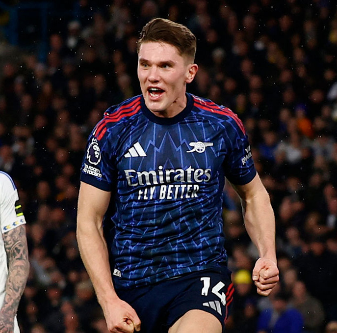 Viktor Gyökeres colaboró con un gol para el Arsenal. (Foto: Reuters)