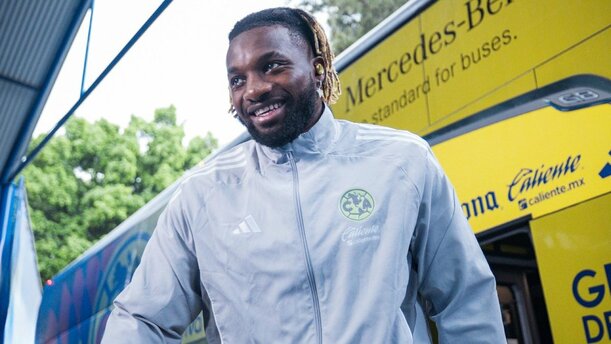 Allan Saint-Maximin, listo para debutar con América (@ClubAmerica)