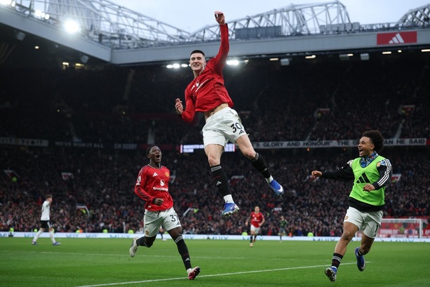 Benjamin Sesko marcó el gol de la victoria para el Manchester United (Reuters)