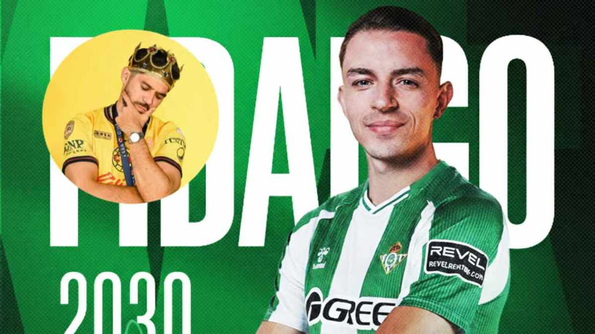 Fidalgo ya viste los colores del Betis (@RealBetis)