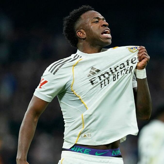 Vinícius anotó un golazo ante el Rayo Vallecano (Reuters)