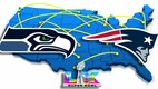 Los Seahawks y los Patriots completaron en Santa Clara su último viaje de la campaña (Especial)
