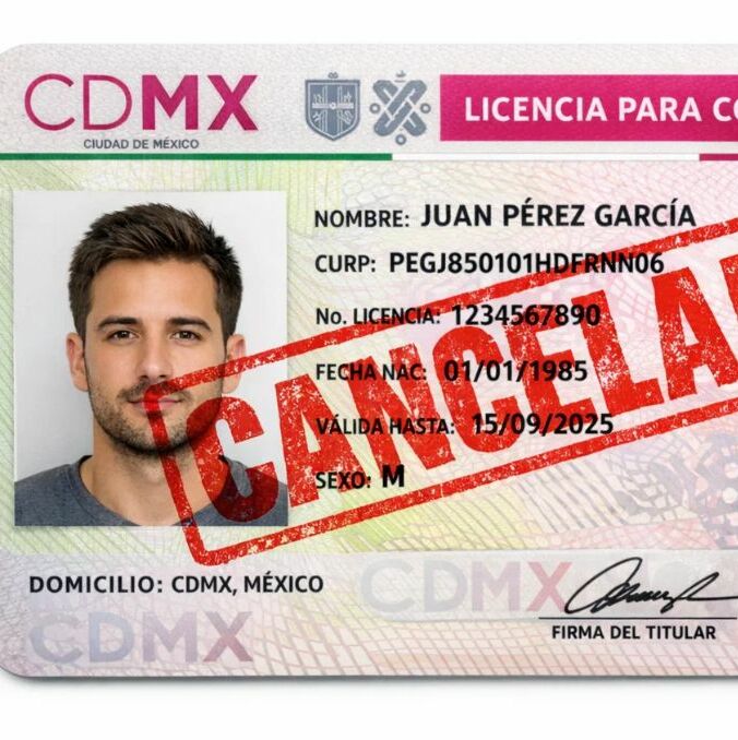 Autoridades cancelan licencias de conducir permanente por esta razón | Foto: IA