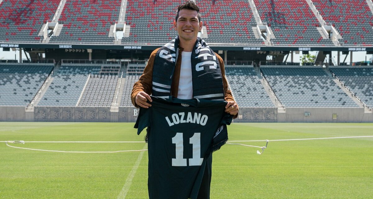 Hirving Lozano sigue sin entrar en planes del San Diego FC (@HirvingLozano70)