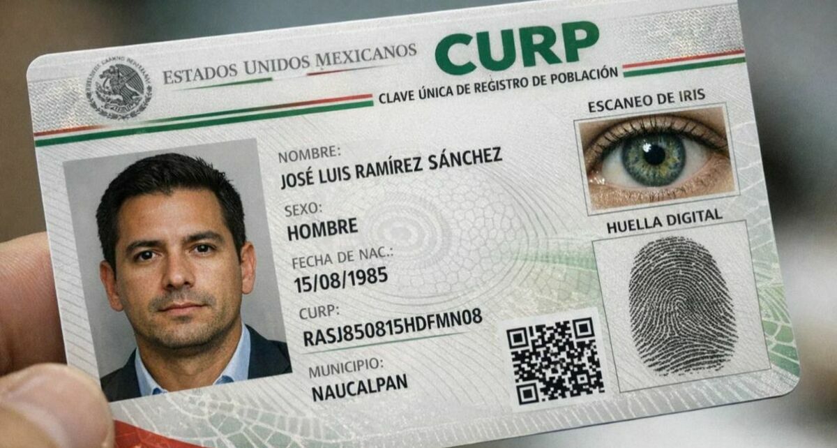 CURP Biométrica gratuita en Naucalpan Edomex. Foto: Sora IA