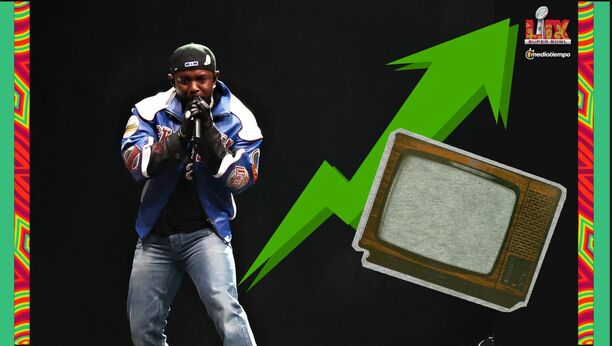 Kendrick Lamar supera el récord de audiencias durante el Super Bowl LIX