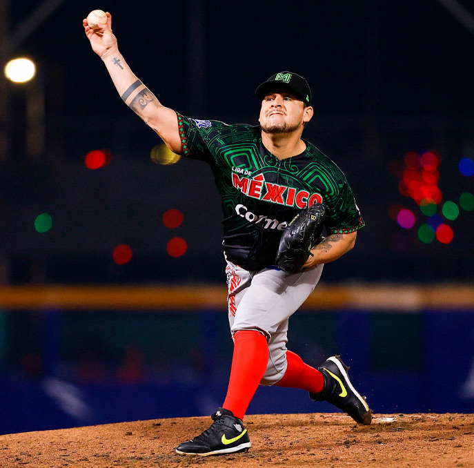 Luis Miranda comandó el triunfo de México Verde. (Foto: X @charrosbeisbol)
