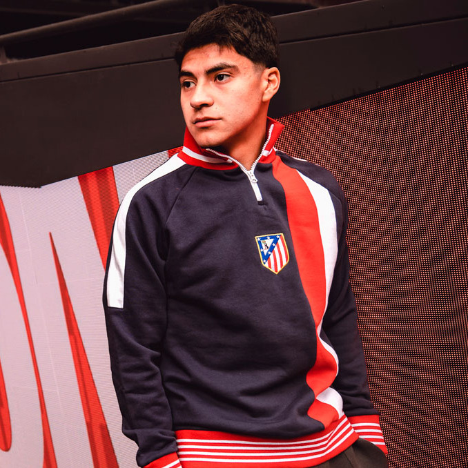 Obed Vargas fue presentado por el Atlético de Madrid. (Foto: @Atleti)