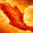 Temporada de calor extremo en México durante 2026. Foto: Sora IA