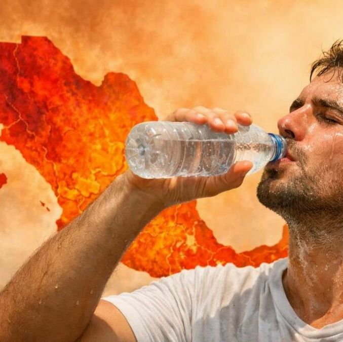 Temporada de calor extremo en México durante 2026. Foto: Sora IA