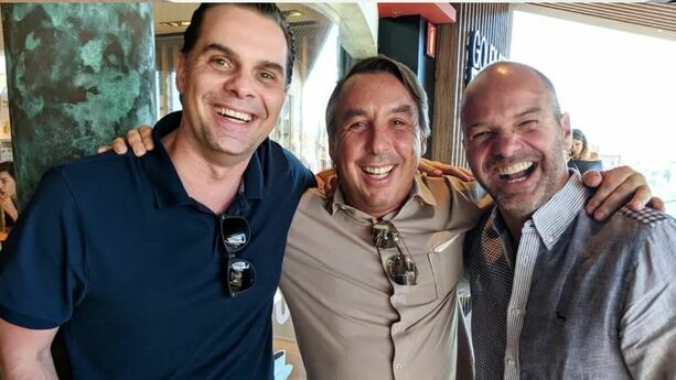 Martinoli y Luis García son la sensación de las transmisiones en México. (foto: @garciaposti)