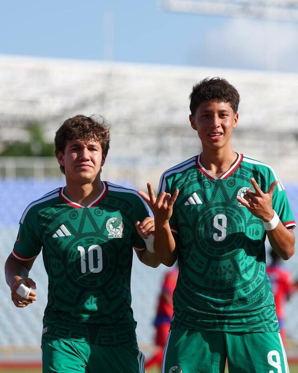 México no tuvo problemas para golear. (Foto: Selección Mexicana)