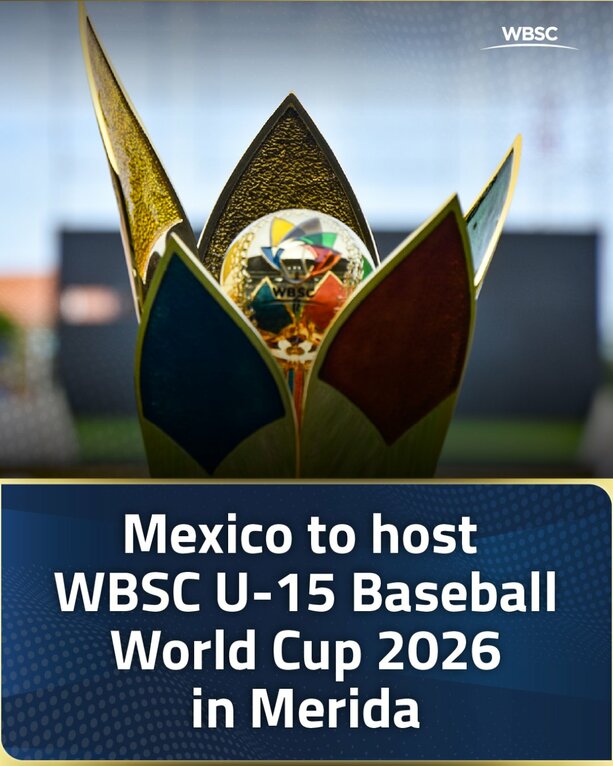 México, sede del Mundial de Beisbol Sub-15