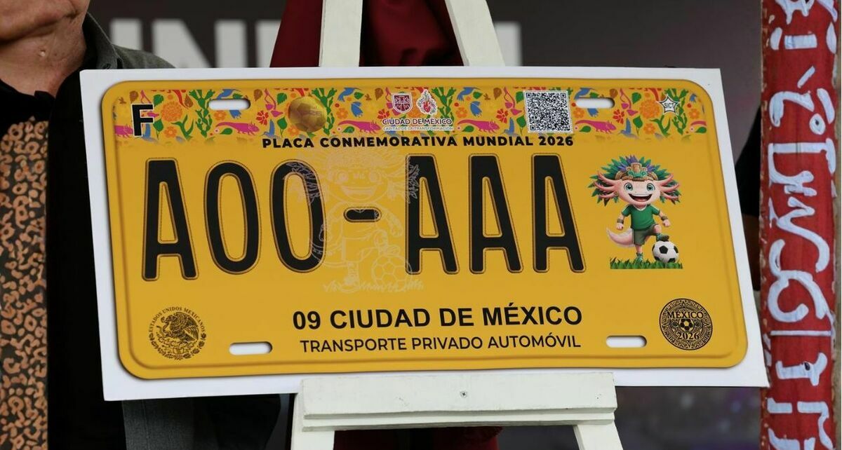 ¿Dónde puedes recoger las placas conmemorativas del Mundial 2026 en CDMX? (FOTO:@GobiernoMX)