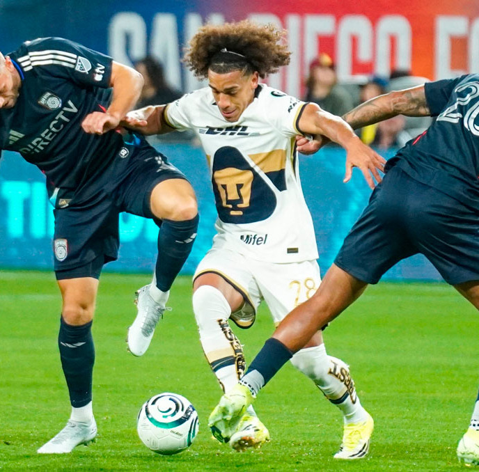 Pumas fue paseado por San Diego. (Foto: Mexsport)