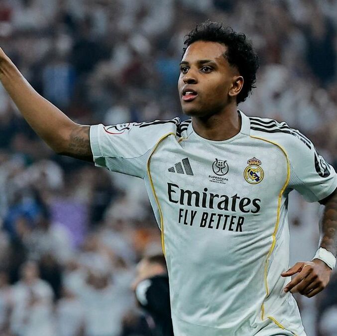 Rodrygo marcó el gol de la victoria ante el Atleti (Reuters)