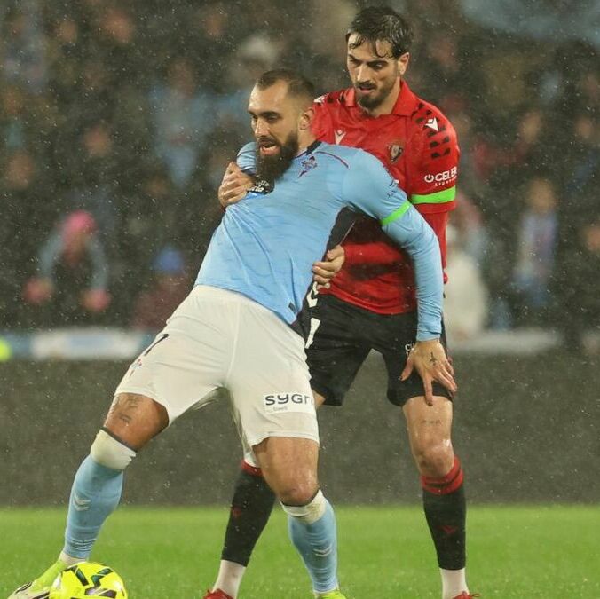 Celta de Vigo perdió ante el Osasuna (EFE)