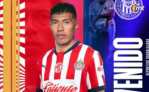 Chivas hizo oficial el fichaje de Daniel Aguirre (X @Chivas)