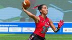Diana Flores, quarterback de la Selección de Flag Football (@nflmx)