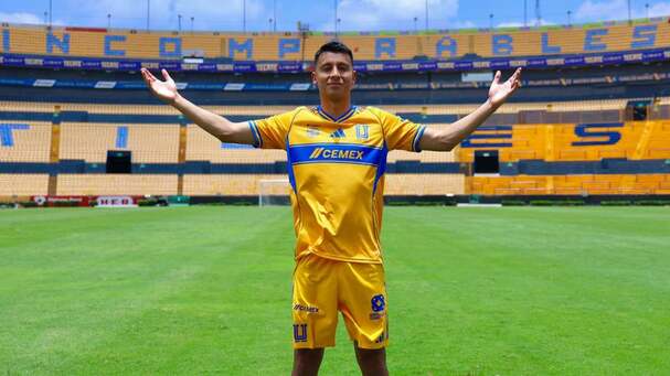 Gacelo López reforzó a la U de Nuevo León (@TigresOficial)