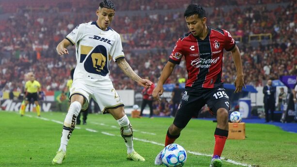 Atlas y Pumas tuvieron un primer tiempo sin muchas emociones (Mexsport)