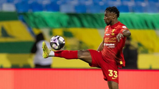 Julián Quiñones dio una asistencia en el partido. (Foto: Al Qadisiya)