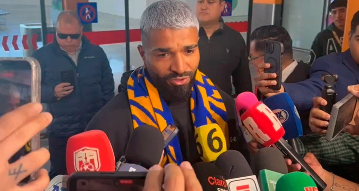 Rodrigo Aguirre, refuerzo de Tigres. (Jorge Rosales)
