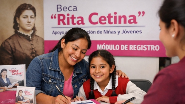 La Beca Rita Cetina abrirá registros en febrero del 2026, pero no podrás hacerlo sin este requisito. Foto: Sora IA