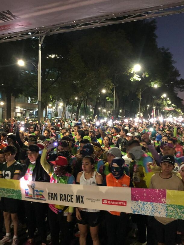 El recorrido se realizó en Paseo de la Reforma / NFL México