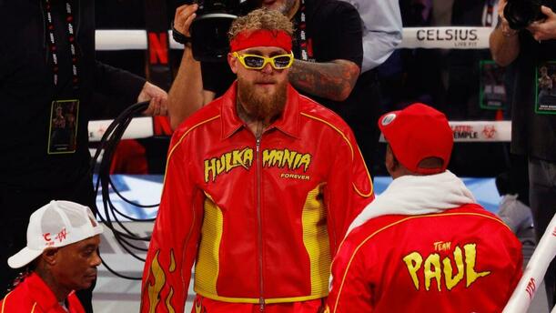 Jake Paul lanza mensaje a Anthony Joshua, tras el accidente (Reuters)