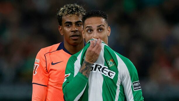 Lamine Yamal y Antony, anotadores hoy (Reuters)