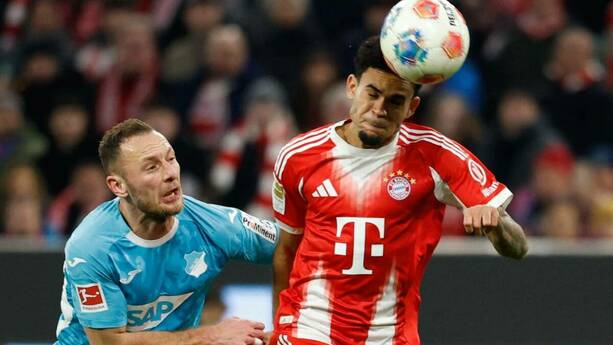 Luis Díaz fue la figura del Bayern Munich (Reuters)