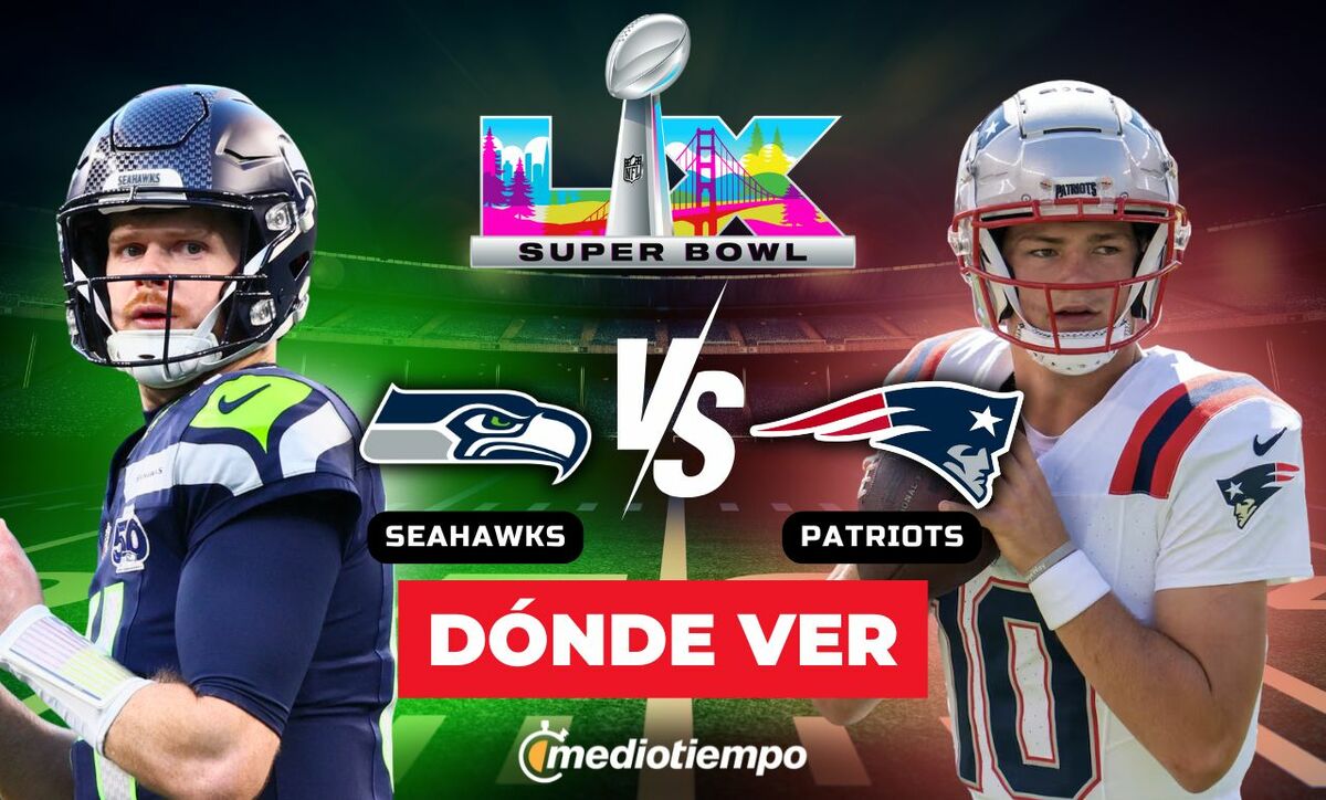 Seahawks vs. Patriots: horario y canal de partido NFL Super Bowl 2026. (FOTO): Especial.