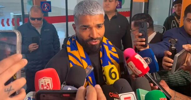 Rodrigo Aguirre, refuerzo de Tigres. (Jorge Rosales)